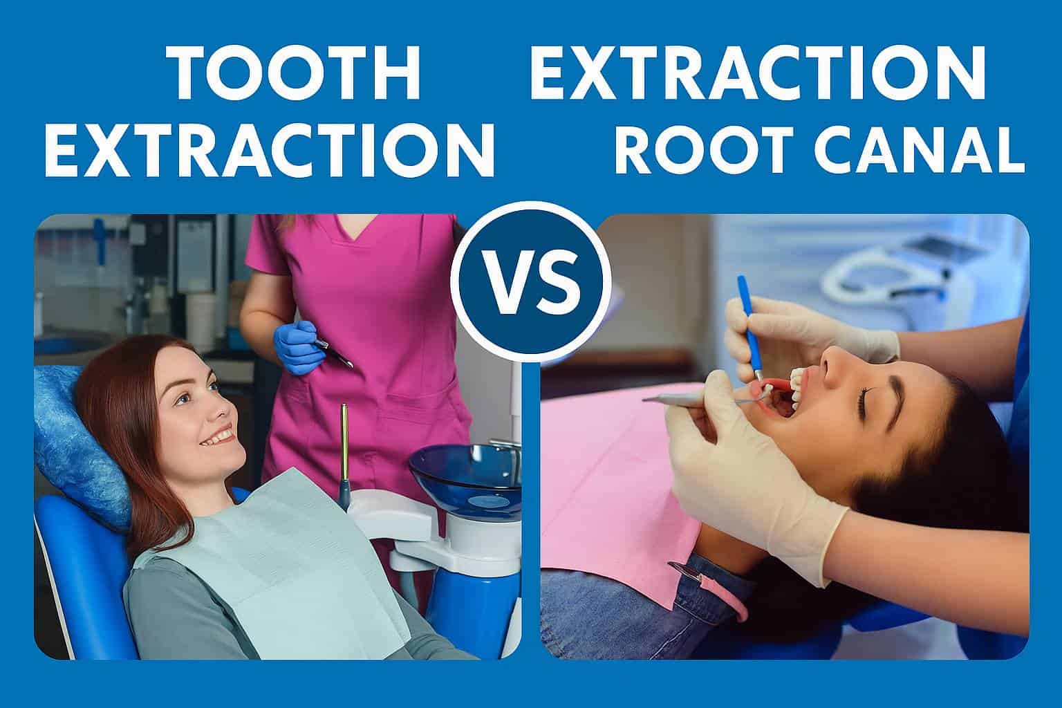 Tooth Extraction For Roots Tooth Extraction vs. Root Canal | Dental Treatment Guide